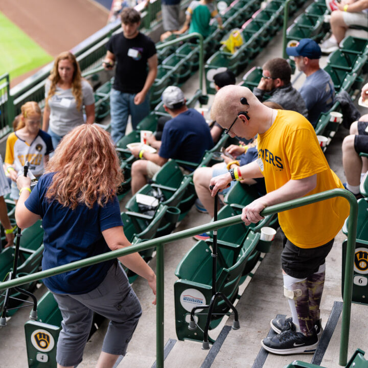 Dsc03135 Disability Awareness Brewers Game Westpoint Financial Group