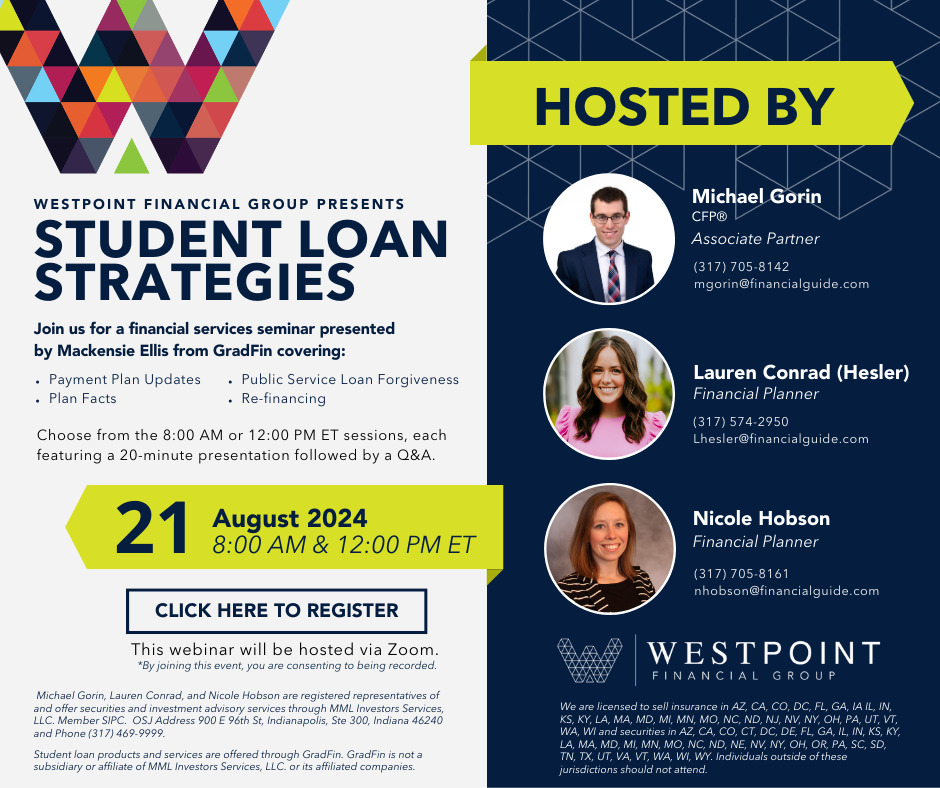 Student Loan Strategies 5 Student Loan Updates With Gradfin Westpoint Financial Group