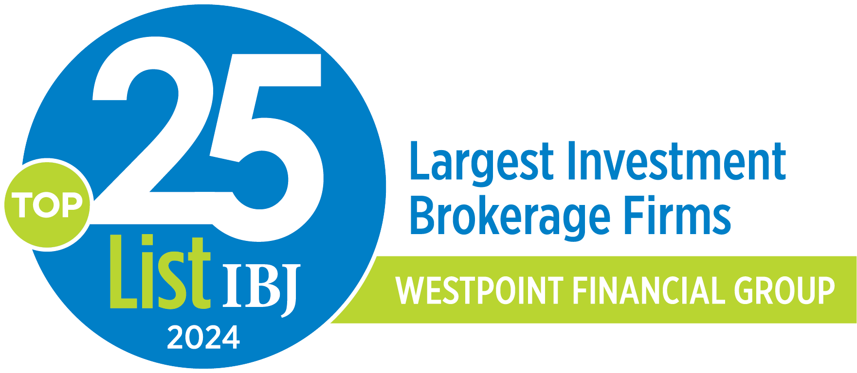 2024 Top25List Logo–Horiz Westpoint Recognized As Top Investment Brokerage Firm Westpoint Financial Group