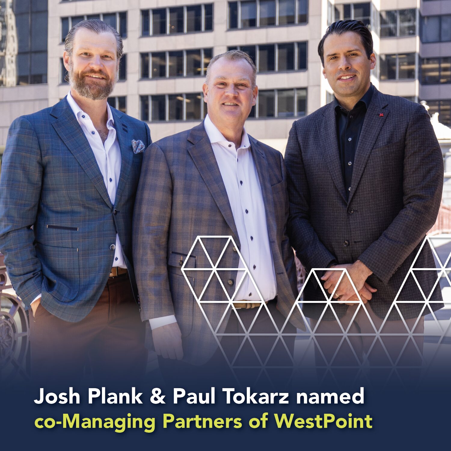 Announcement Post Final Josh Plank And Paul Tokarz Named Co-Managing Partners At Westpoint Financial Group Westpoint Financial Group